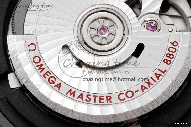 0521 Stretchable Seamaster Diver 300M ORF 1:1 Best Edition Black Ceramic Black Dial on Black Rubber Strap A 7794